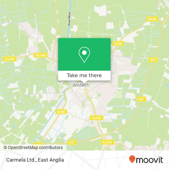 Carmela Ltd. map