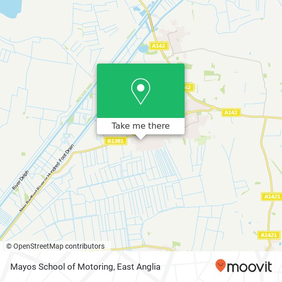 Mayos School of Motoring map