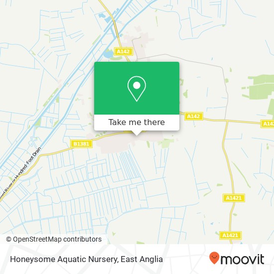 Honeysome Aquatic Nursery map