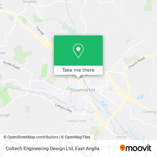 Coltech Engineering Design Ltd map