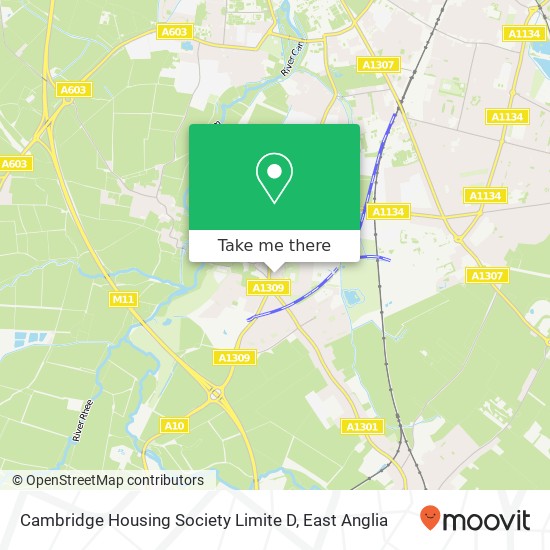 Cambridge Housing Society Limite D map