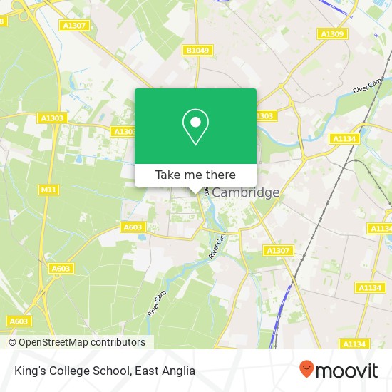 King's College School map