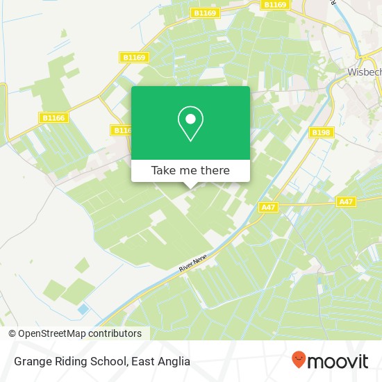 Grange Riding School map