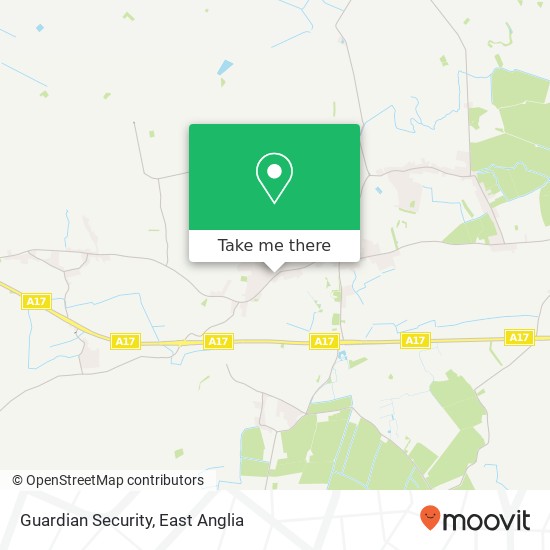 Guardian Security map