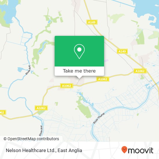 Nelson Healthcare Ltd. map
