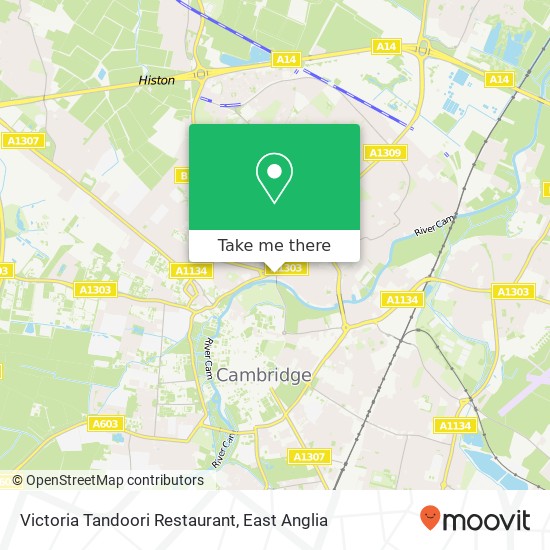 Victoria Tandoori Restaurant map