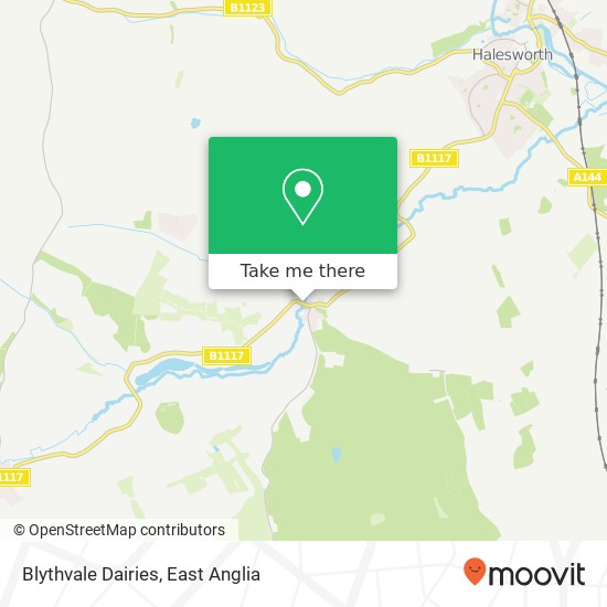 Blythvale Dairies map