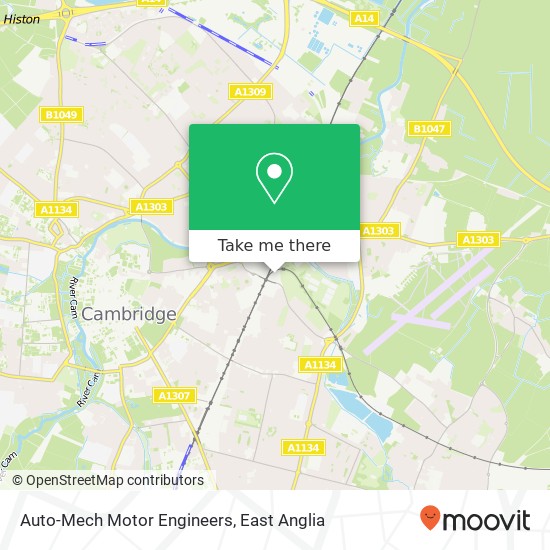 Auto-Mech Motor Engineers map
