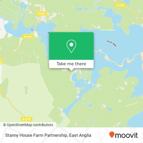 Stanny House Farm Partnership map
