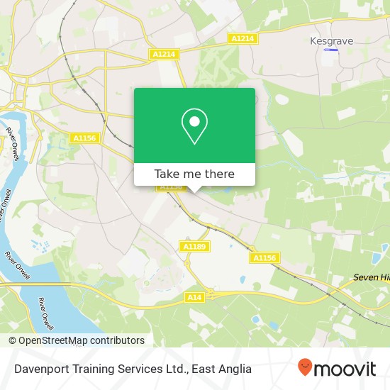 Davenport Training Services Ltd. map