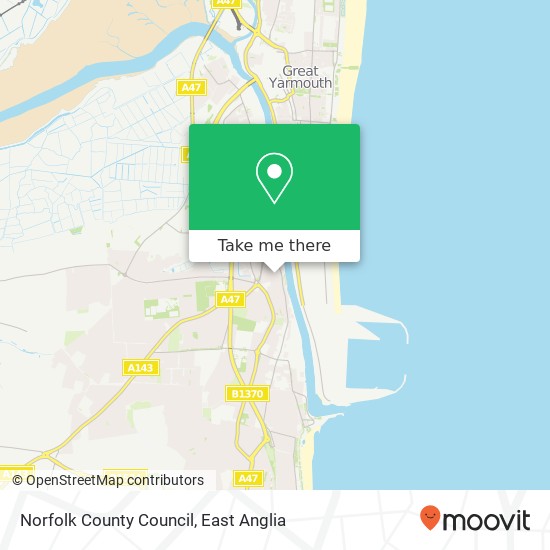 Norfolk County Council map