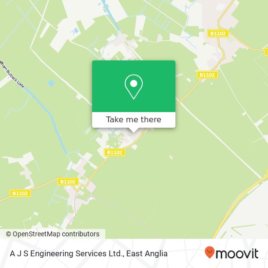 A J S Engineering Services Ltd. map