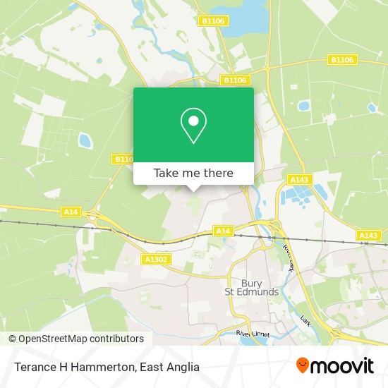 Terance H Hammerton map
