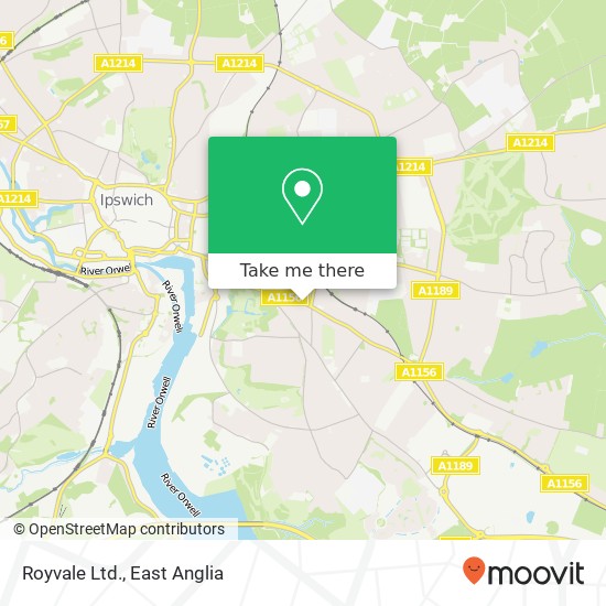 Royvale Ltd. map