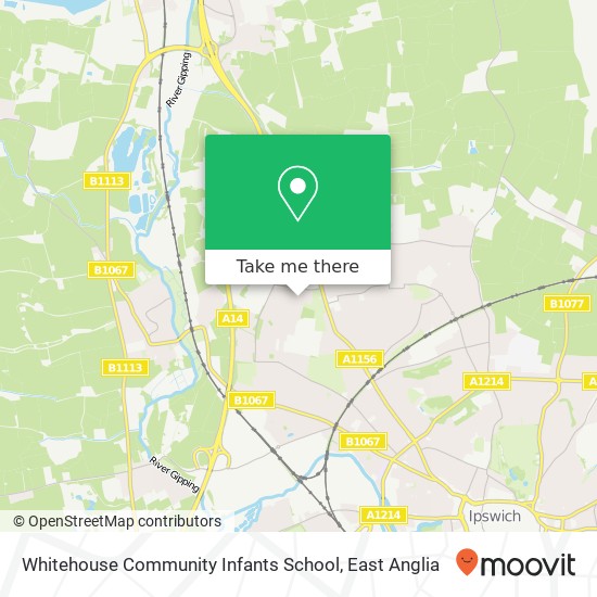 Whitehouse Community Infants School map