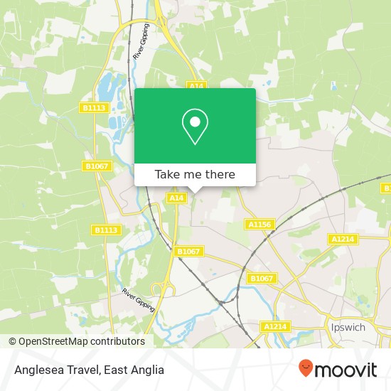 Anglesea Travel map