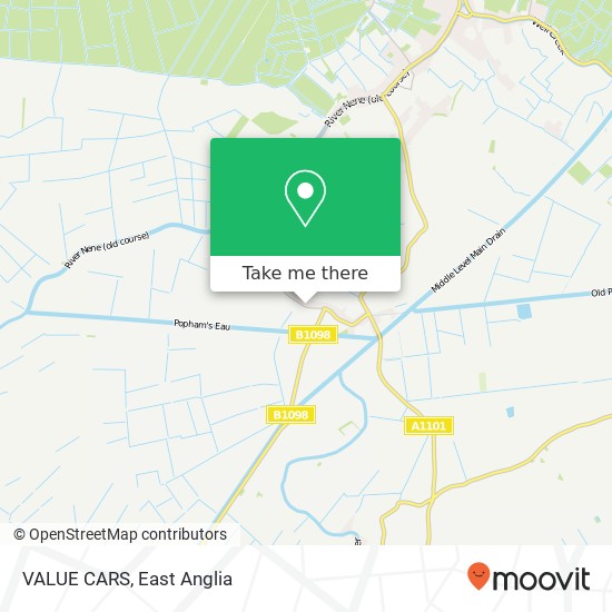 VALUE CARS map