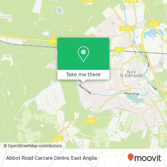 Abbot Road Carcare Centre map