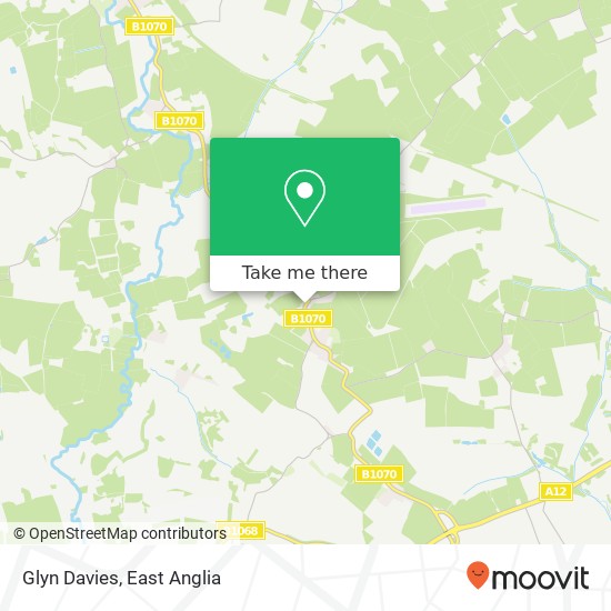 Glyn Davies map