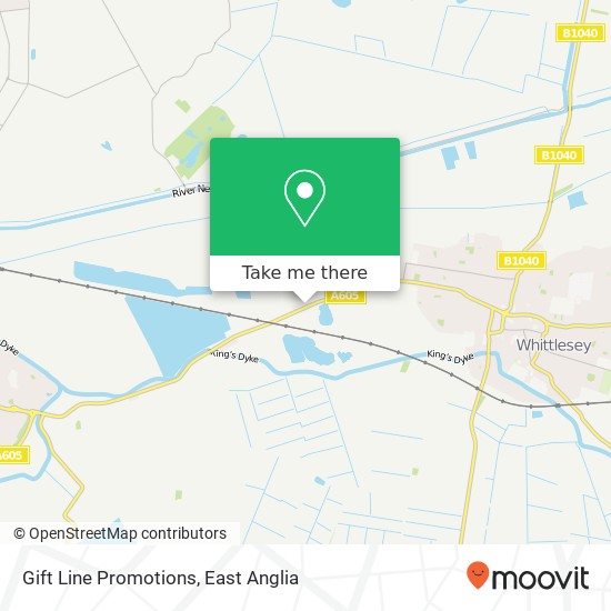 Gift Line Promotions map