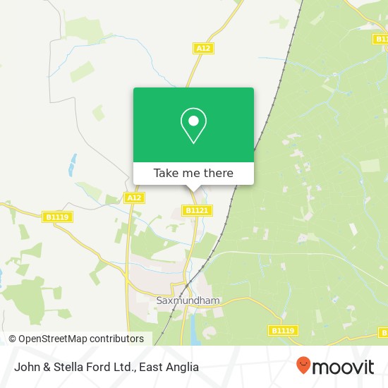 John & Stella Ford Ltd. map