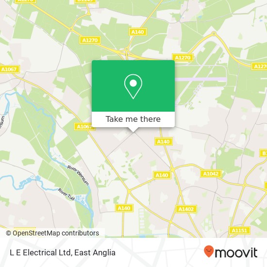 L E Electrical Ltd map
