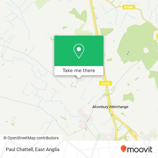 Paul Chattell map