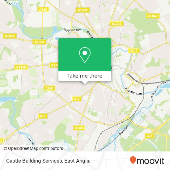 Castle Building Services map