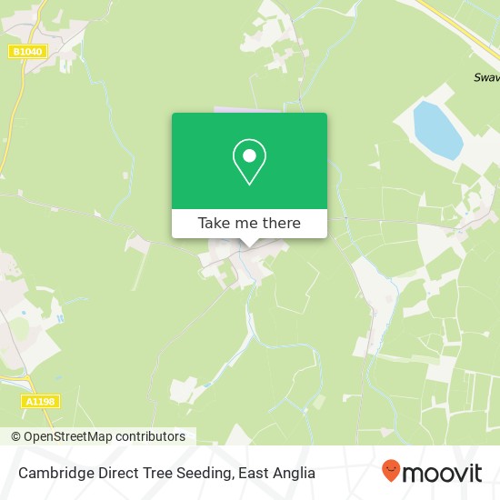 Cambridge Direct Tree Seeding map