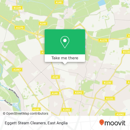 Eggett Steam Cleaners map