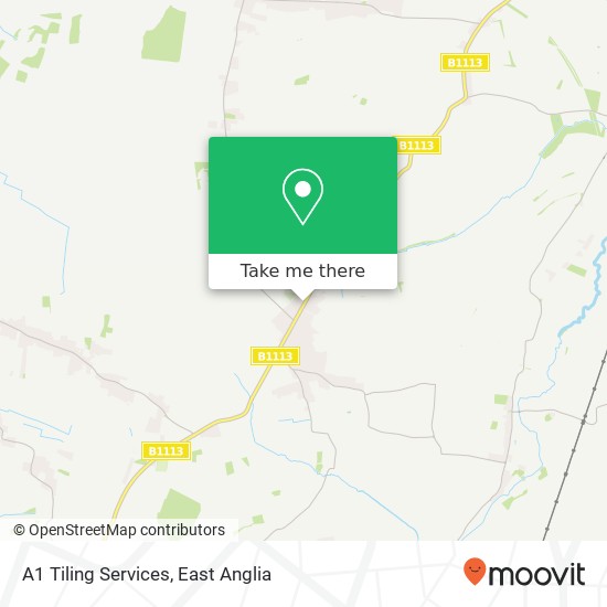 A1 Tiling Services map