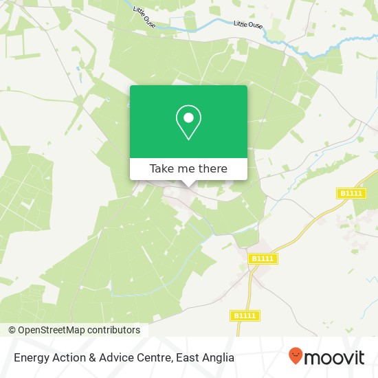 Energy Action & Advice Centre map