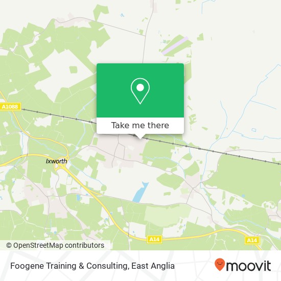 Foogene Training & Consulting map