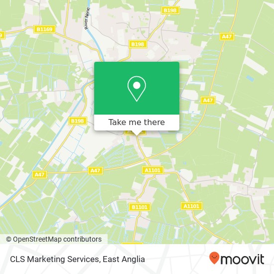 CLS Marketing Services map