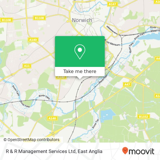 R & R Management Services Ltd map