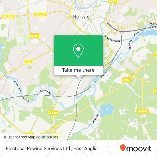 Electrical Rewind Services Ltd. map