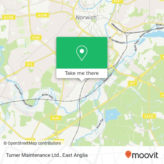 Turner Maintenance Ltd. map