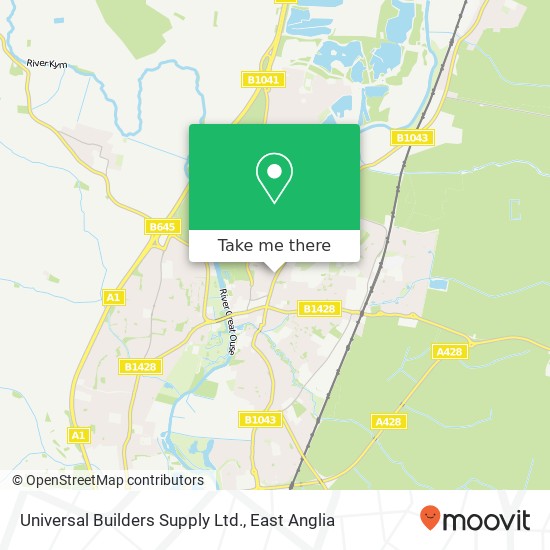 Universal Builders Supply Ltd. map