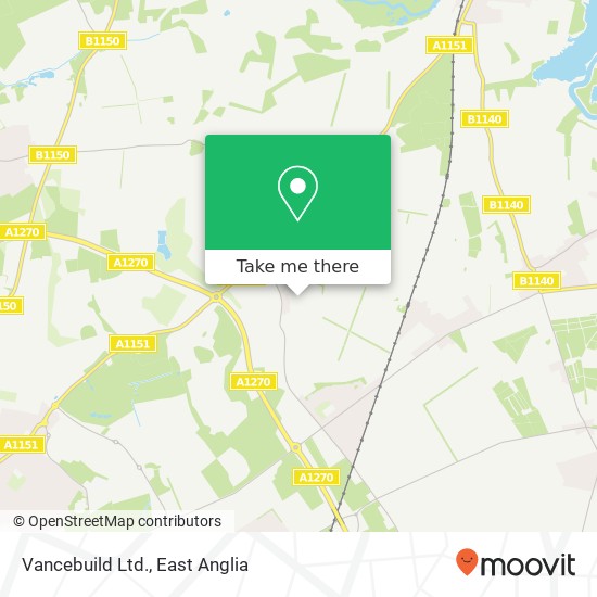 Vancebuild Ltd. map