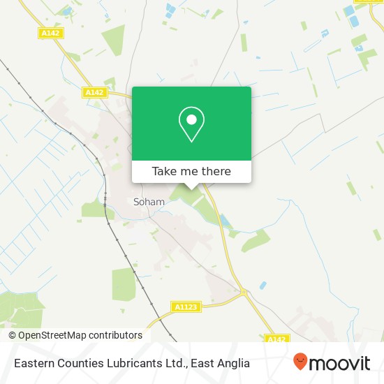 Eastern Counties Lubricants Ltd. map