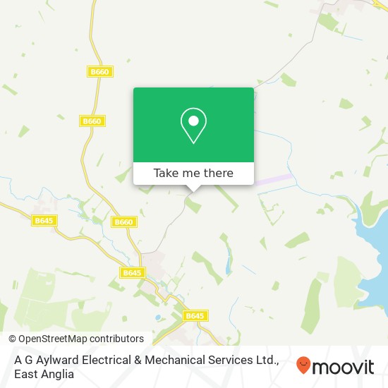 A G Aylward Electrical & Mechanical Services Ltd. map
