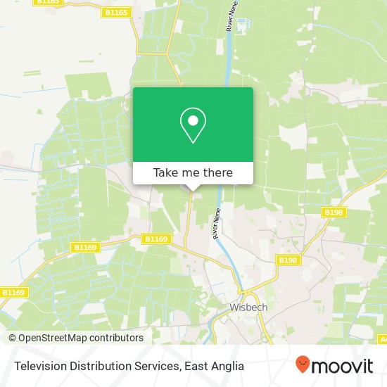 Television Distribution Services map