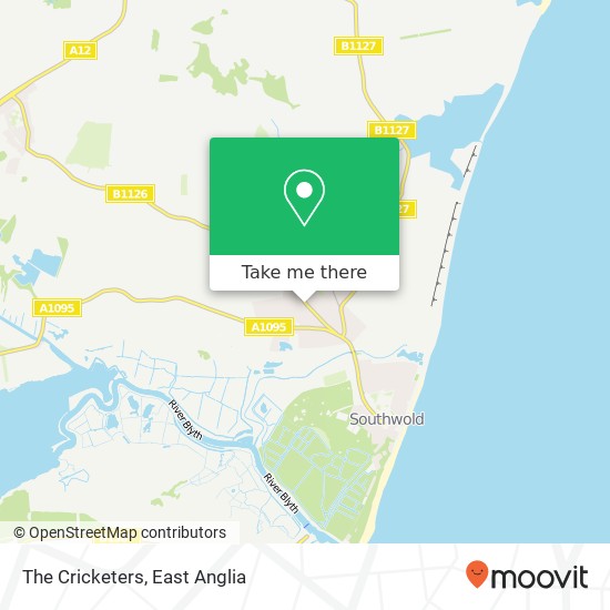 The Cricketers map