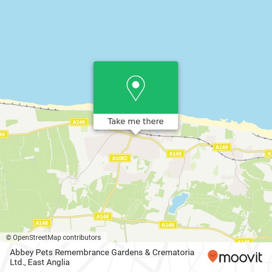 Abbey Pets Remembrance Gardens & Crematoria Ltd. map