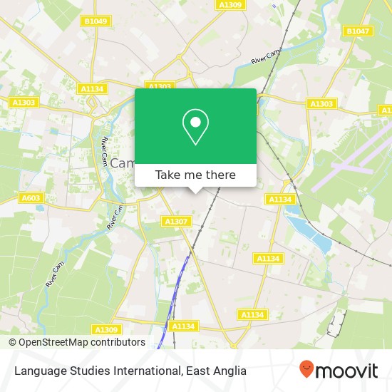 Language Studies International map