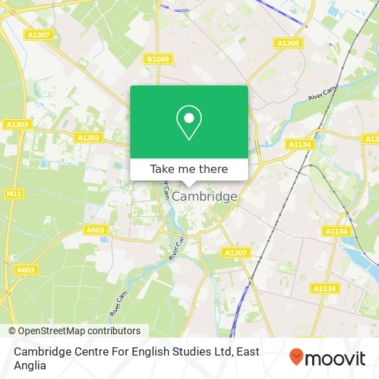Cambridge Centre For English Studies Ltd map