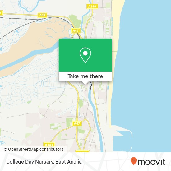College Day Nursery map