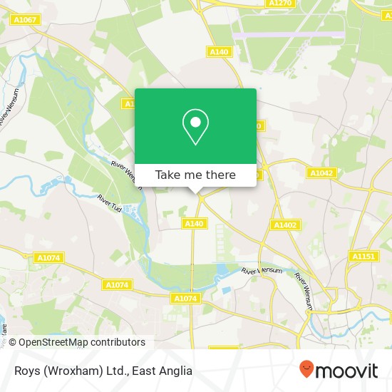 Roys (Wroxham) Ltd. map