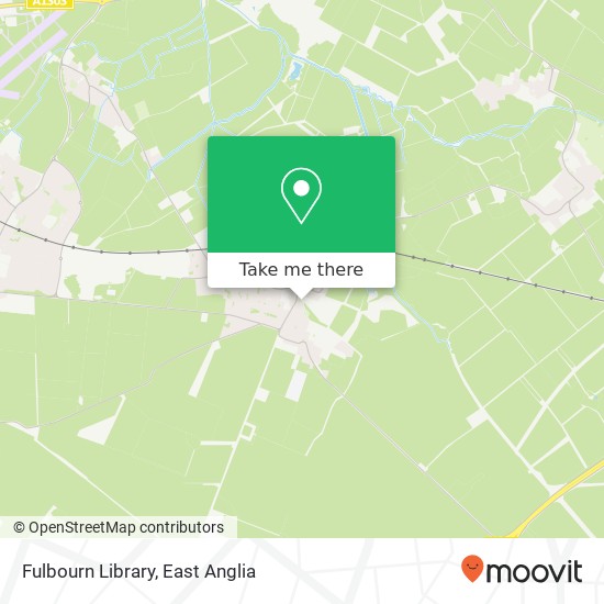 Fulbourn Library map