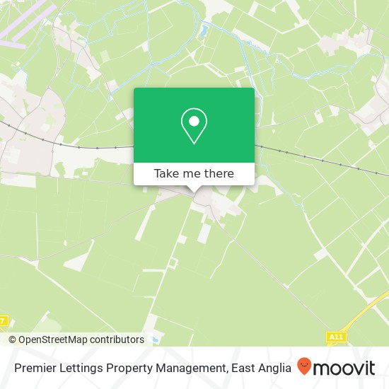 Premier Lettings Property Management map